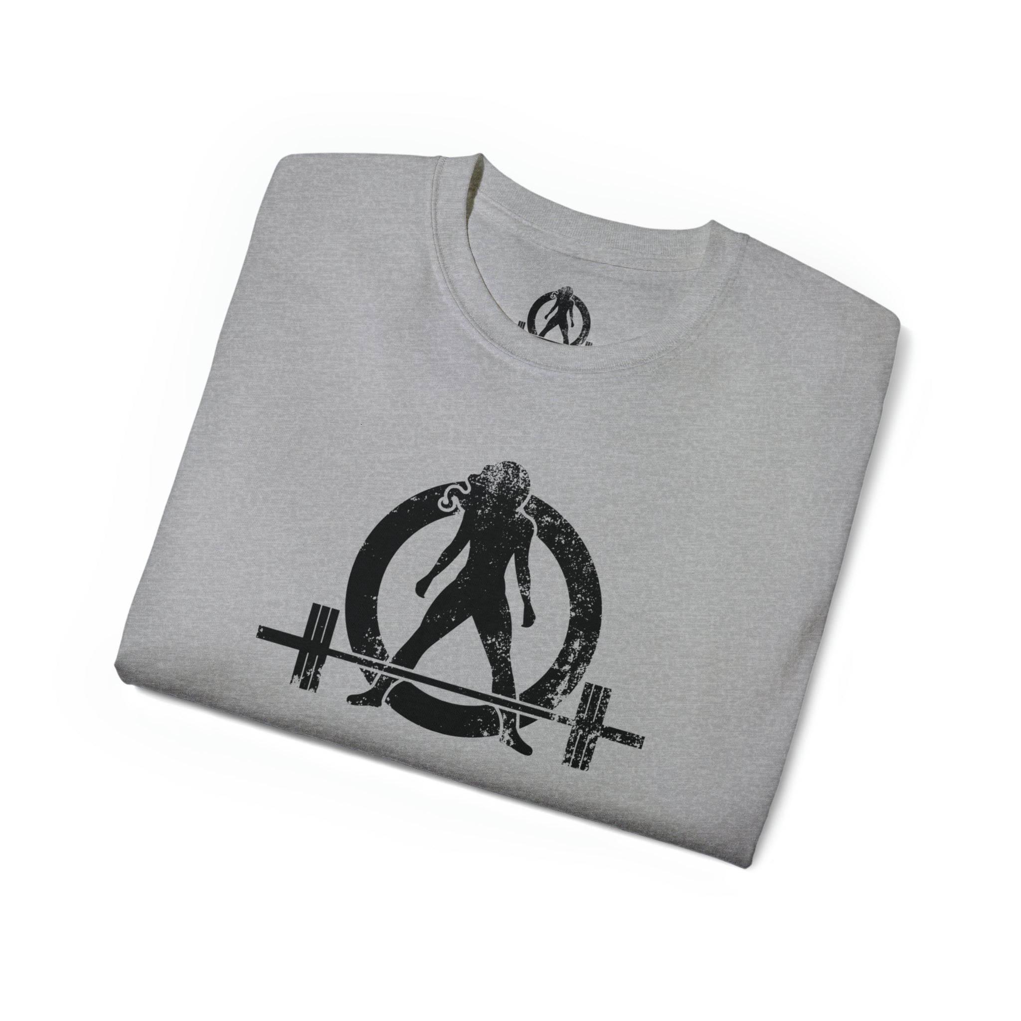 Distressed - Unisex Ultra Cotton Tee - Black Logo