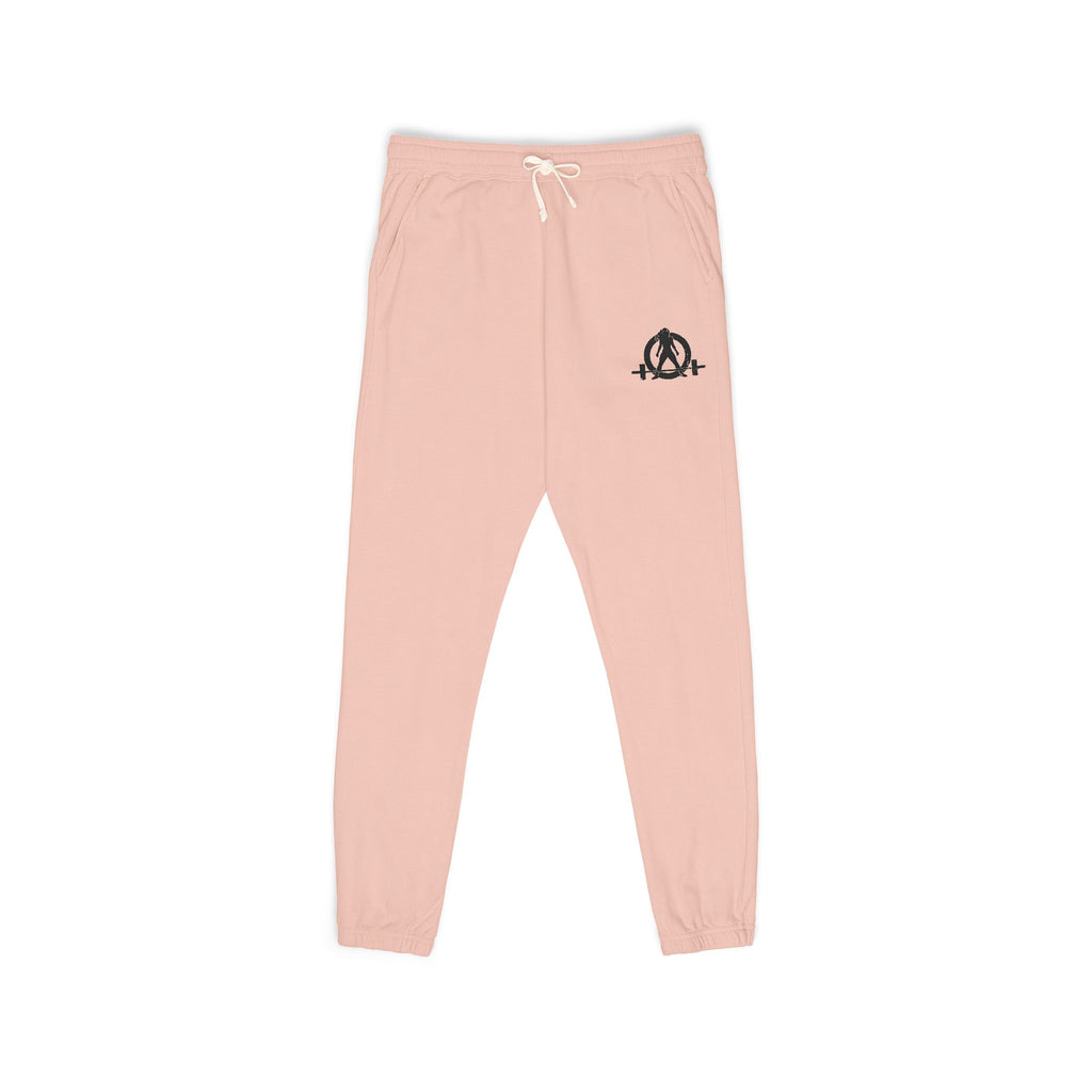 WWLW Unisex Fleece Sweatpants, Casual Chill Pants for Relaxation, Perfect for Home or Lounge, Gift for Friends, Daily Comfort Wear - Black Logo