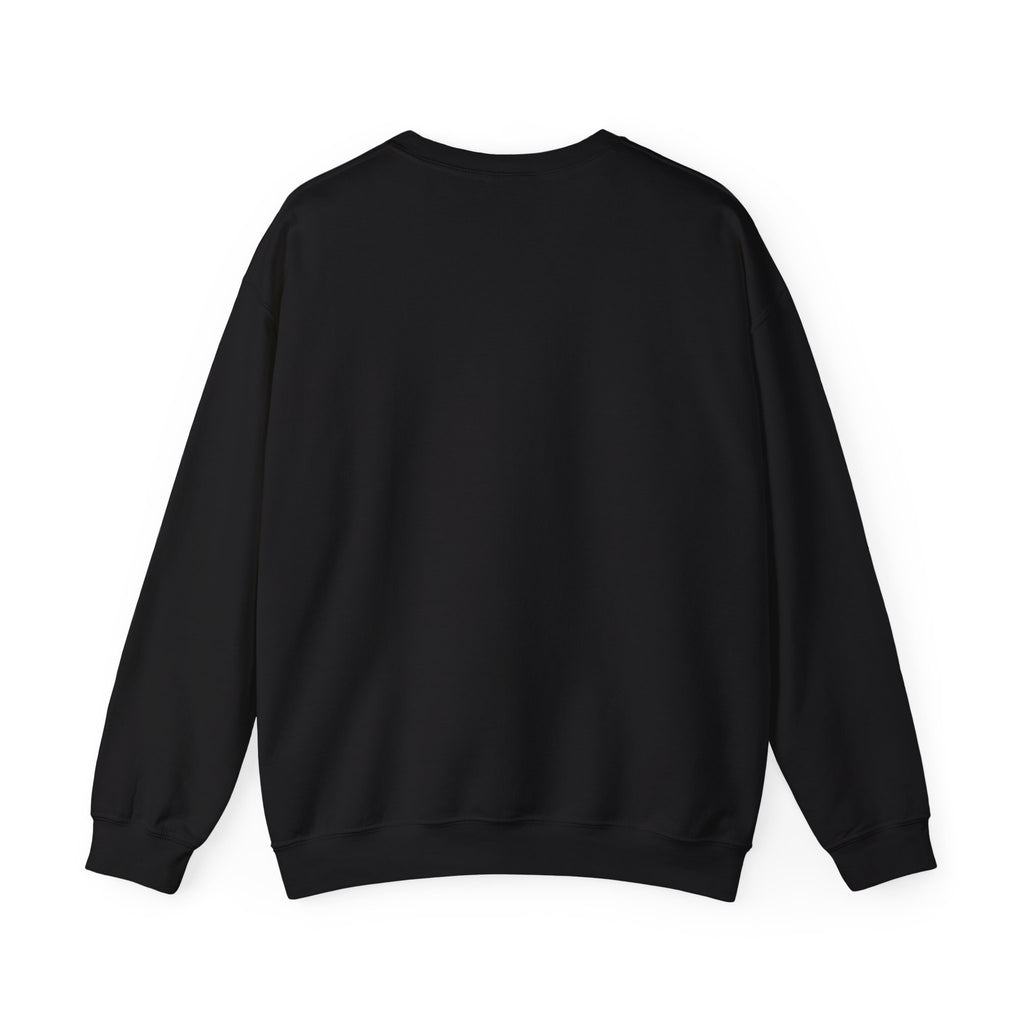Lift Heavy Shit - Unisex Heavy Blend™ Crewneck Sweatshirt - White Logo on Front