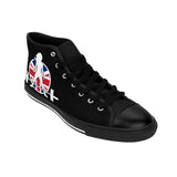 Women's Classic Black Sneakers - UK Dark Logo