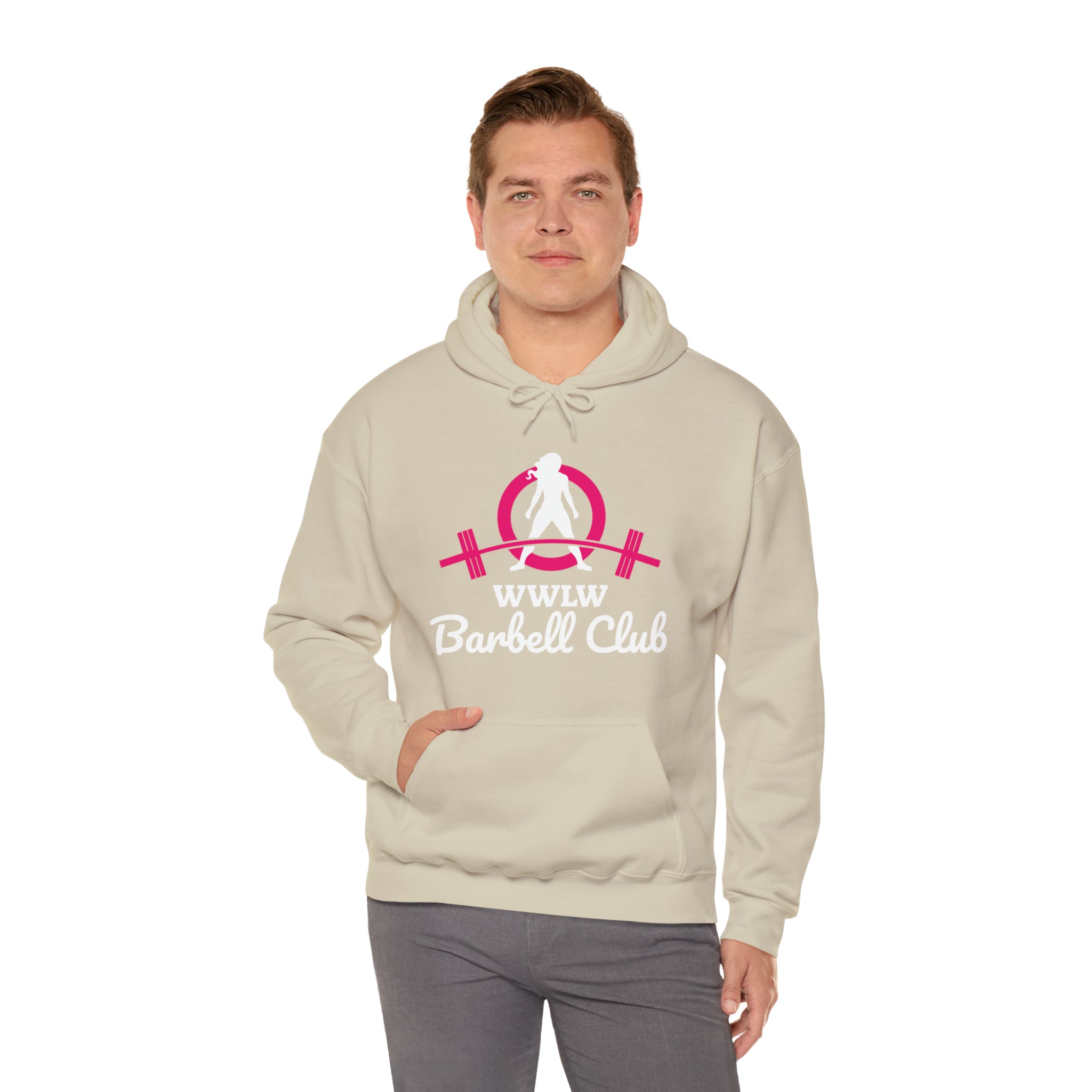 Barbell Club Classic Logo - Unisex Heavy Blend Hooded Sweatshirt