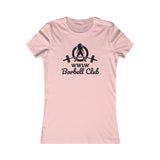 Barbell Club - Women's Favorite Tee - Black Logo