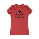 Barbell Club - Women's Favorite Tee - Black Logo
