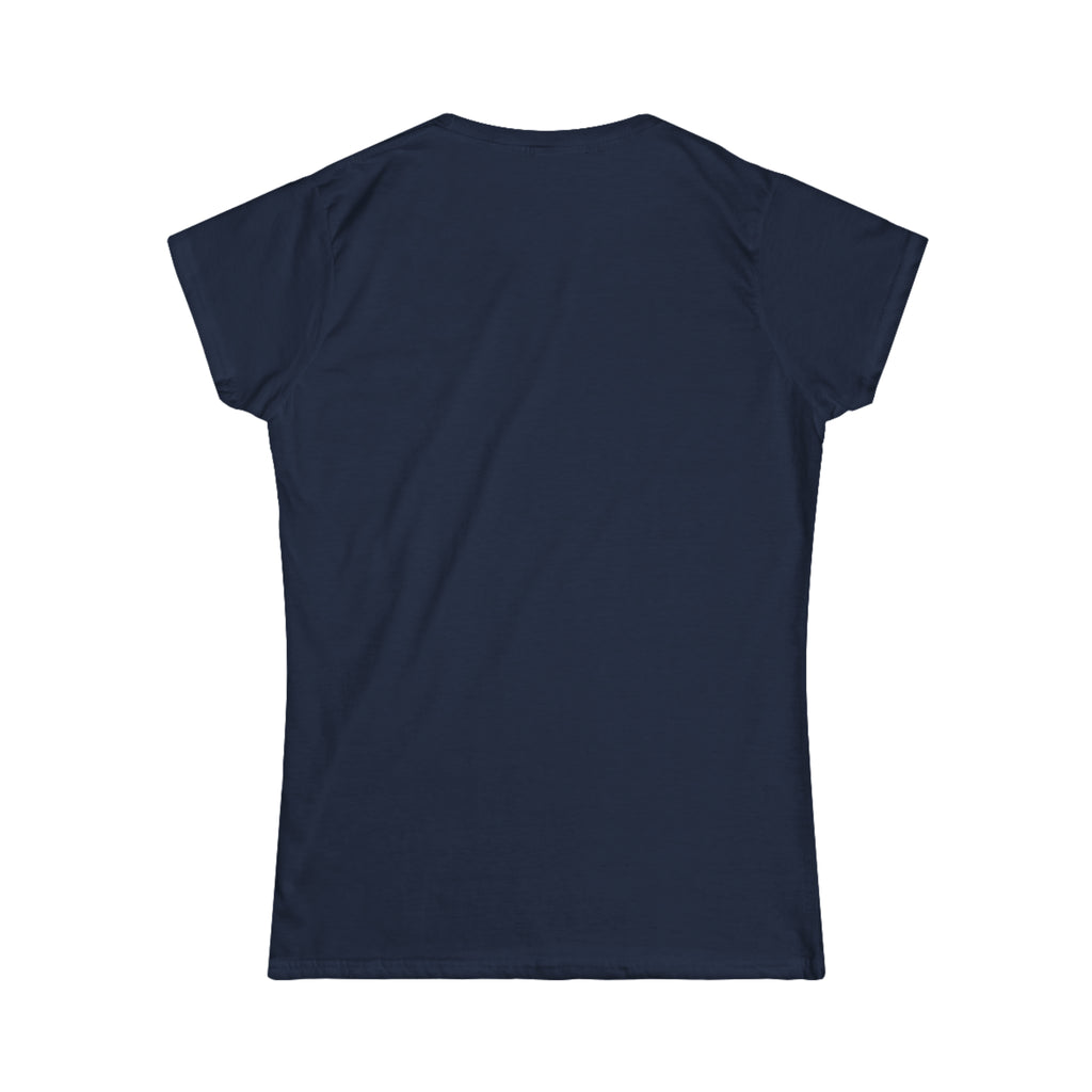 She is STRONG - Women's Softstyle Tee - Front Print White