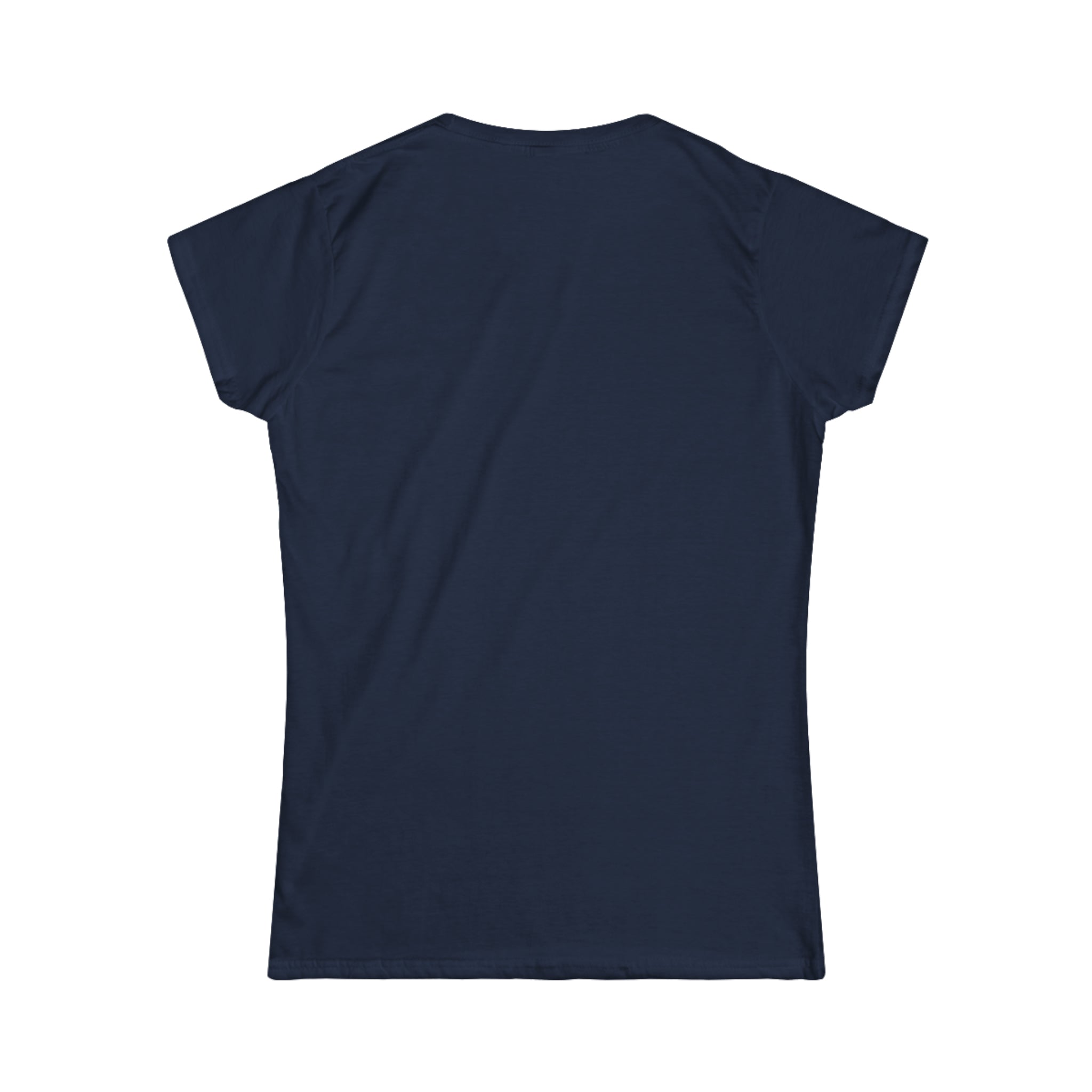 She is STRONG - Women's Softstyle Tee - Front Print White