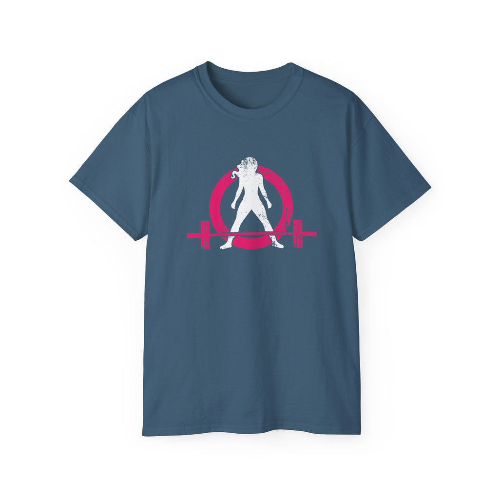 Strong Not Skinny - Unisex Ultra Cotton Tee - Color Distressed Logo