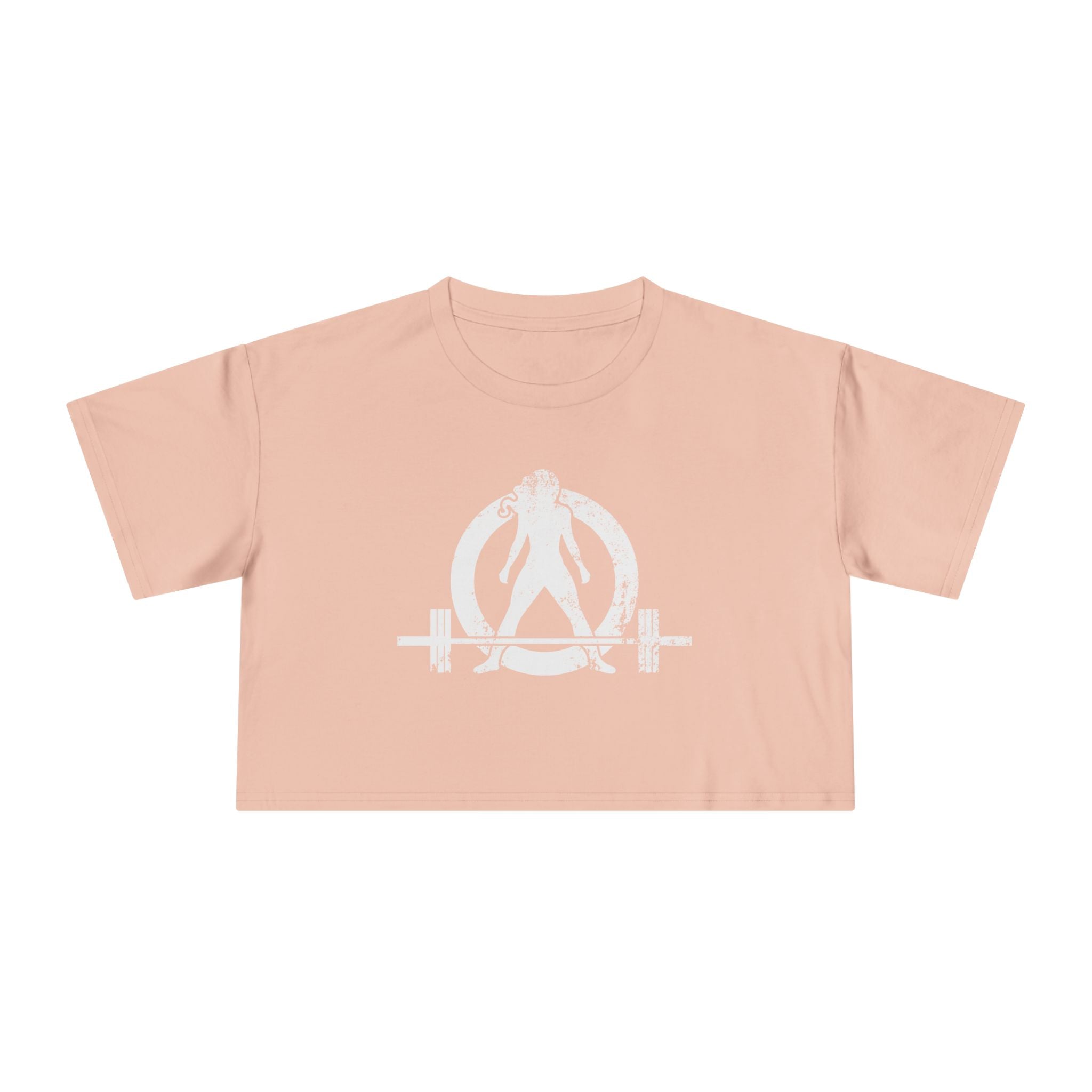 Women's Crop Tee - Women's Cropped Tee - Distressed Collection
