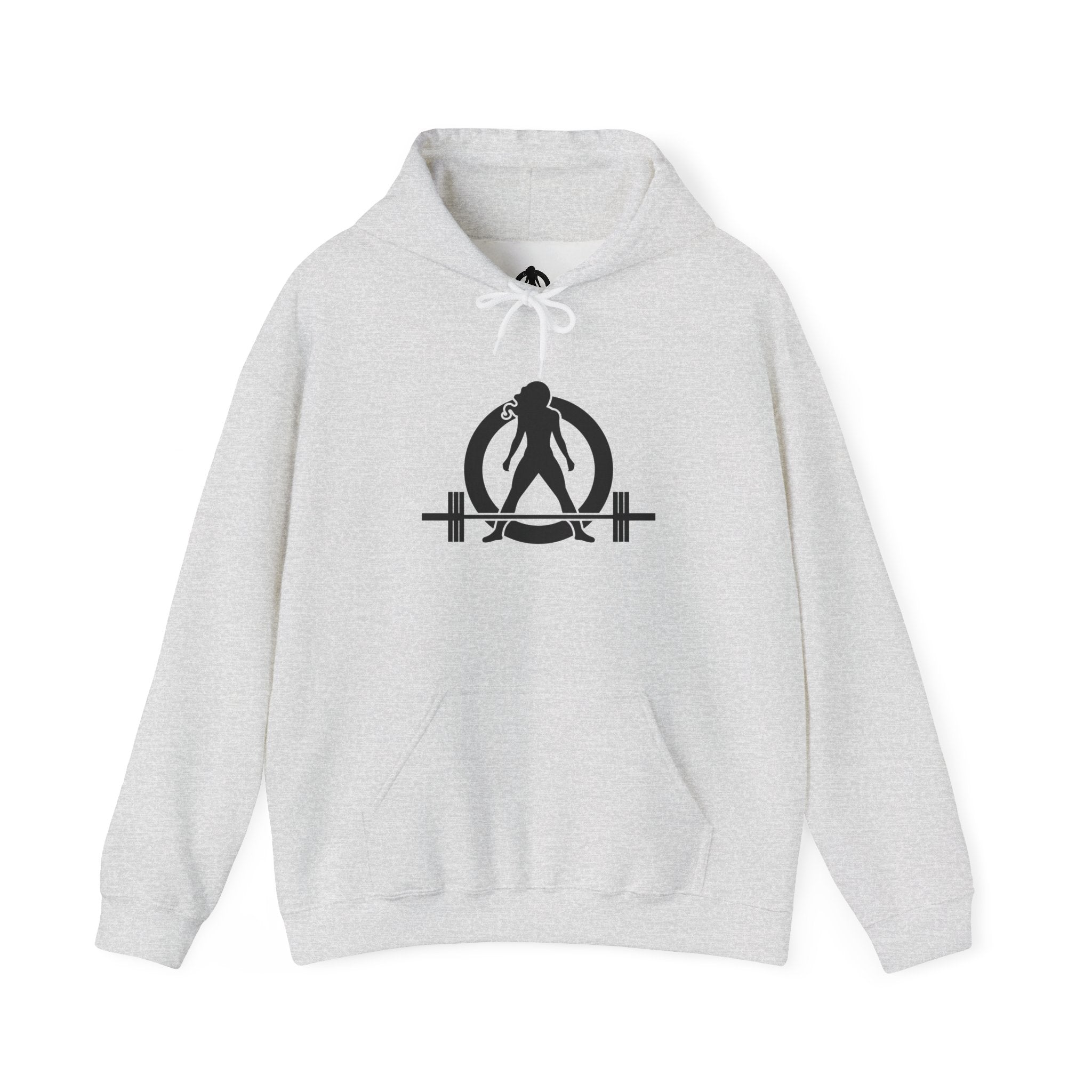 Everything Hurts & I'm Hungry  - Unisex Heavy Blend Hooded Sweatshirt  - Black Print Front and Back