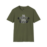 Lift Heavy Swing Fast - Unisex Softstyle T-Shirt - Logo Front