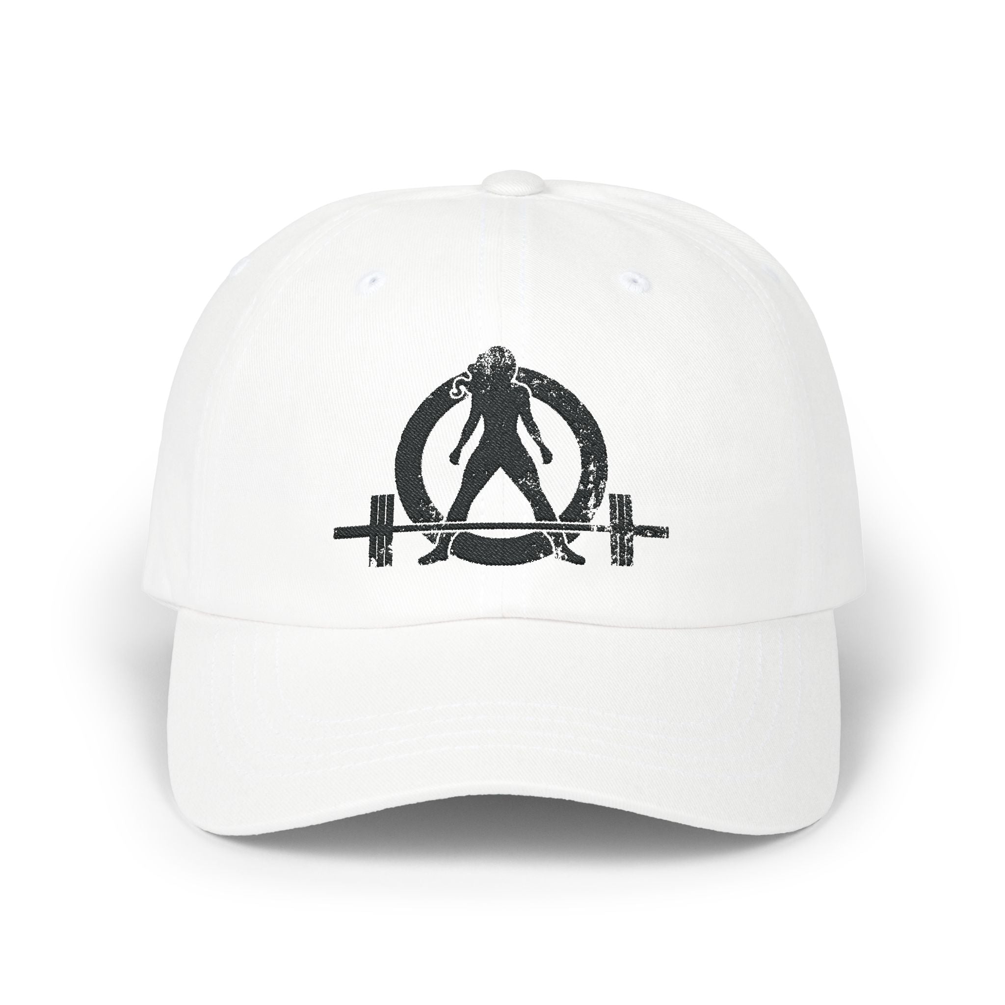 Copy of Classic Dad Cap - Black Distressed Logo