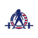 USA Logo - Kiss-Cut Stickers - USA Dark Logo