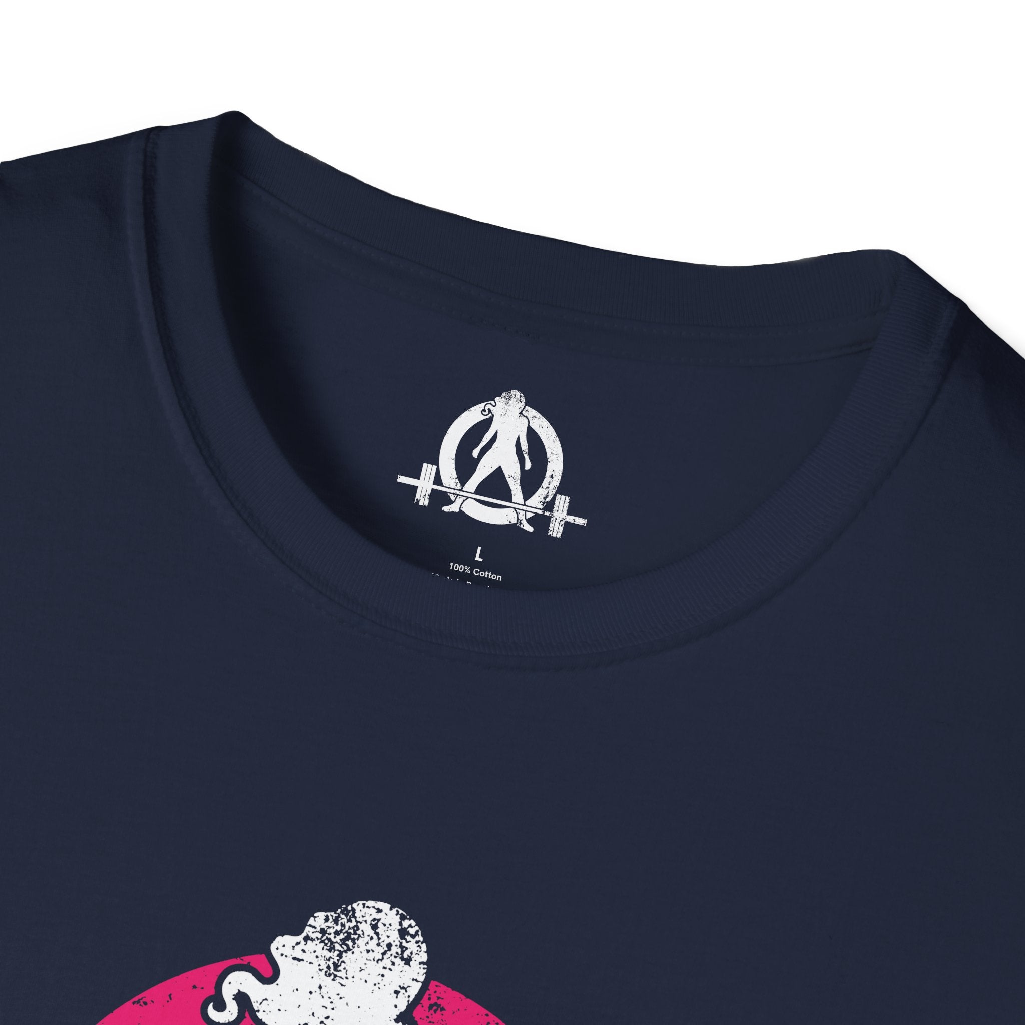 The Bar Is Loaded - Unisex Softstyle T-Shirt - Color Distressed Logo