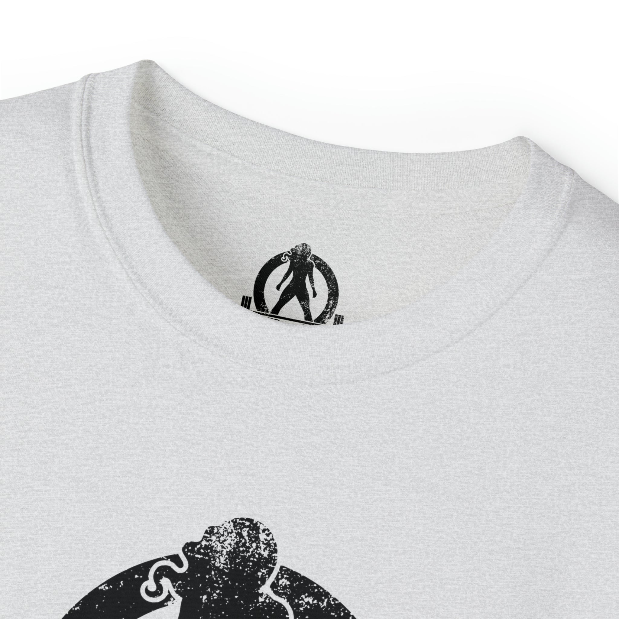 Distressed - Unisex Ultra Cotton Tee - Black Logo