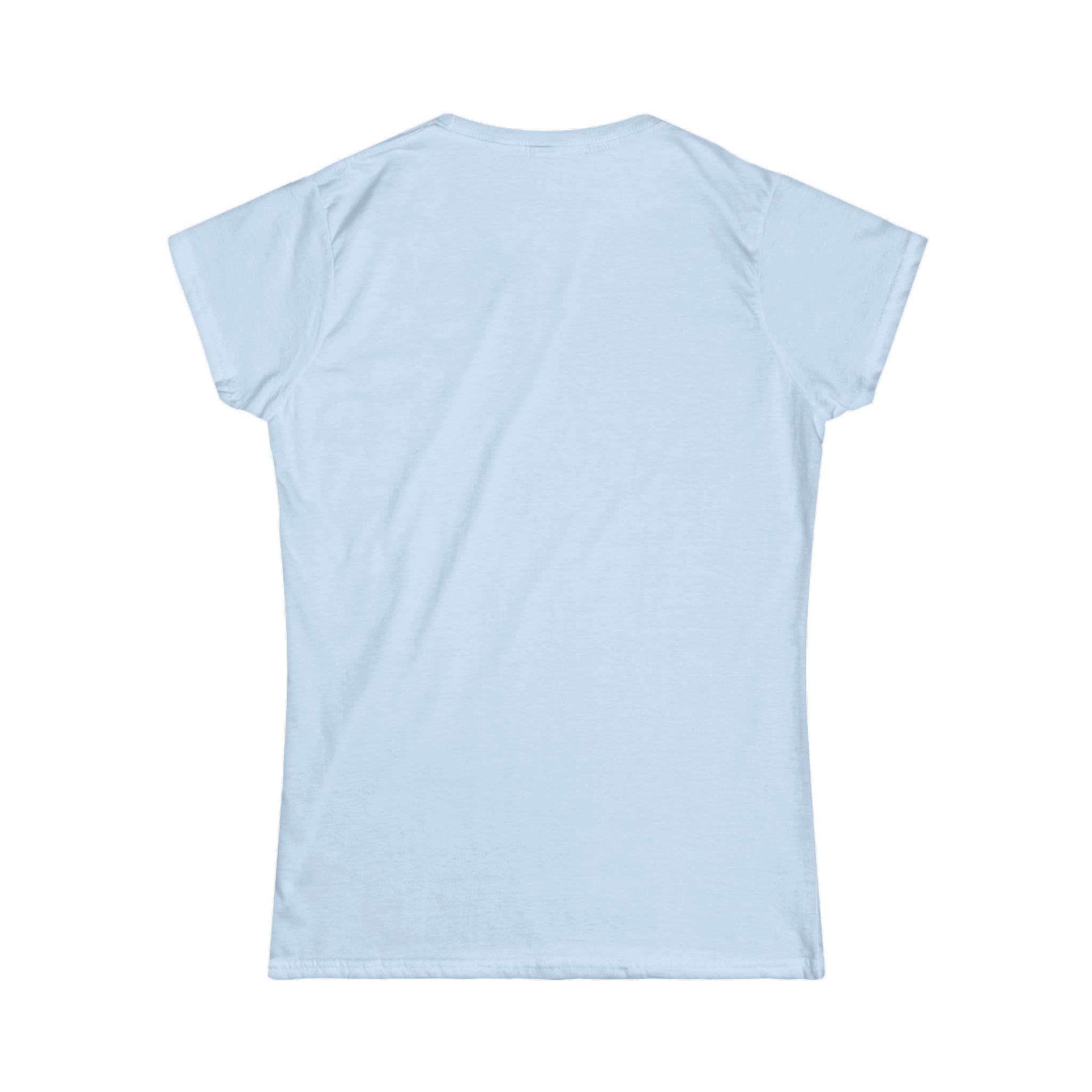 She is STRONG - Women's Softstyle Tee - Front Print White