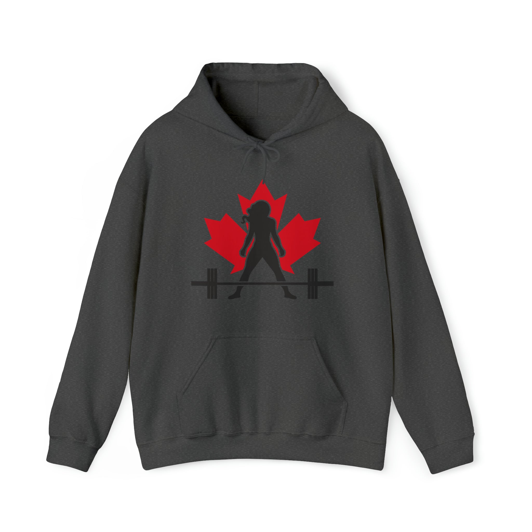 Canada Logo - Unisex Heavy Blend Hooded Sweatshirt - Canada Logo Light - Plain Back