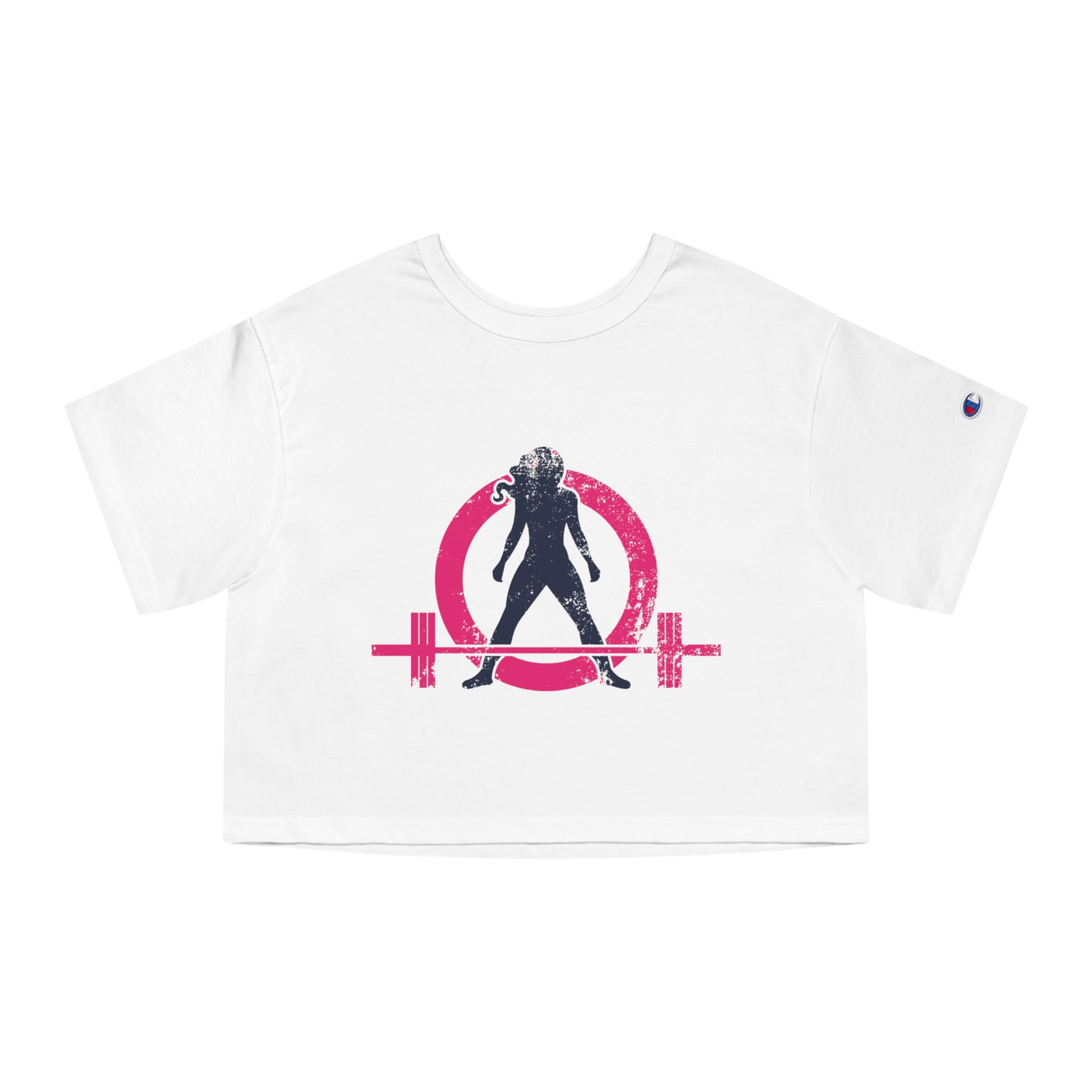 Champion Women's Heritage Cropped T-Shirt - Distressed Color
