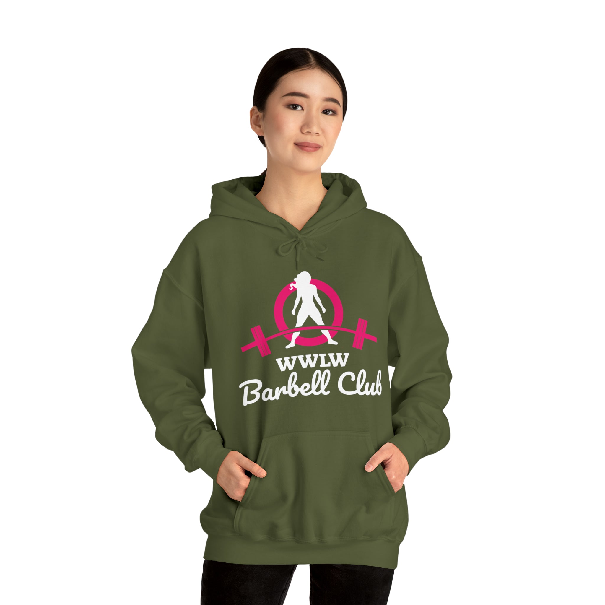 Barbell Club Classic Logo - Unisex Heavy Blend Hooded Sweatshirt