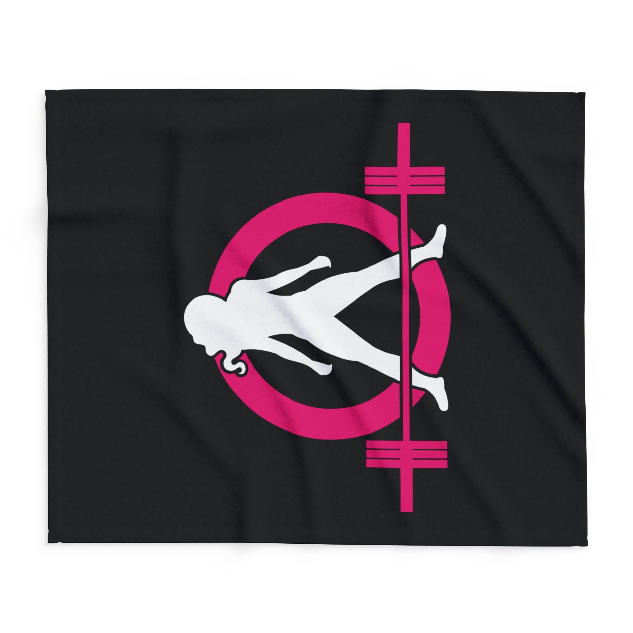 WWLW Arctic Fleece Blanket – Black Classic Logo 🖤