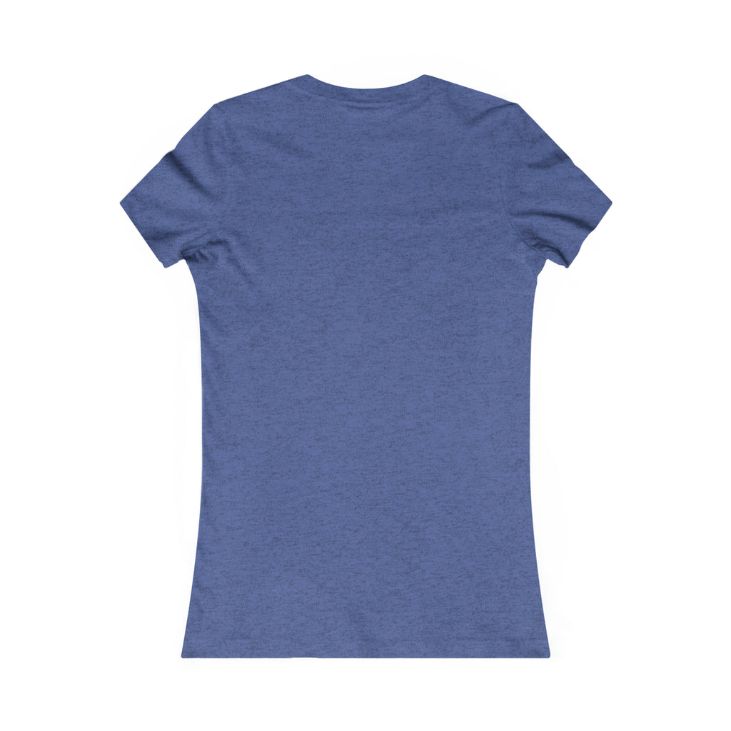 She is STRONG - Women's Favorite Tee - Black Logo - Plain Back