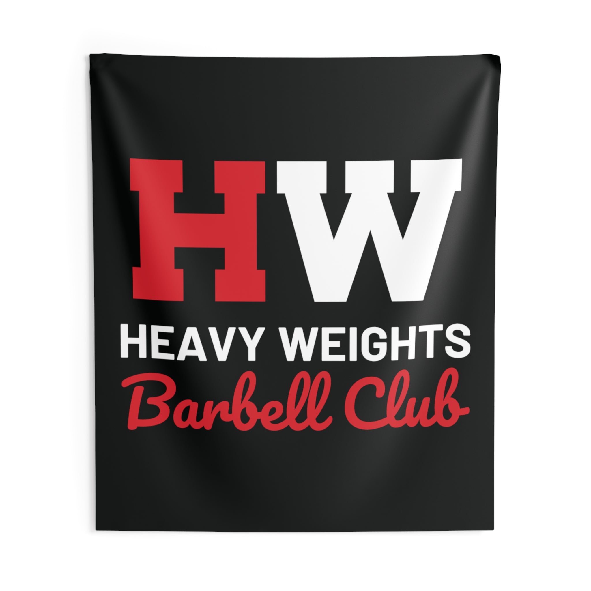 Heavy Weights Barbell Club - Indoor Wall Tapestries