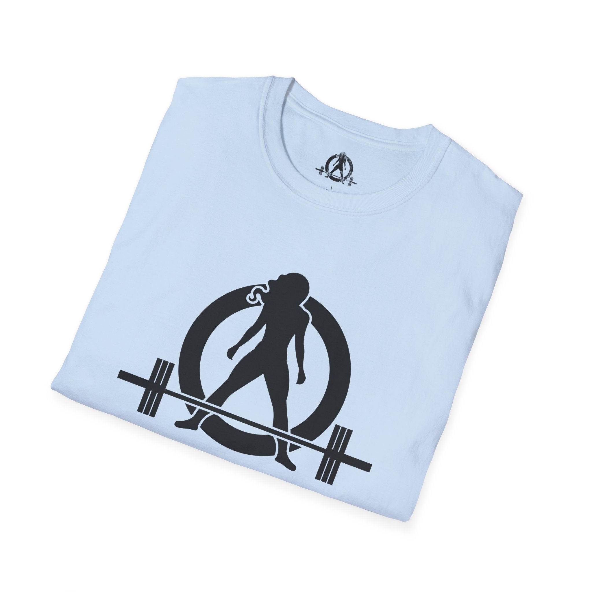Iron Sharpens Iron - Unisex Softstyle T-Shirt - Black Logo Front & Back