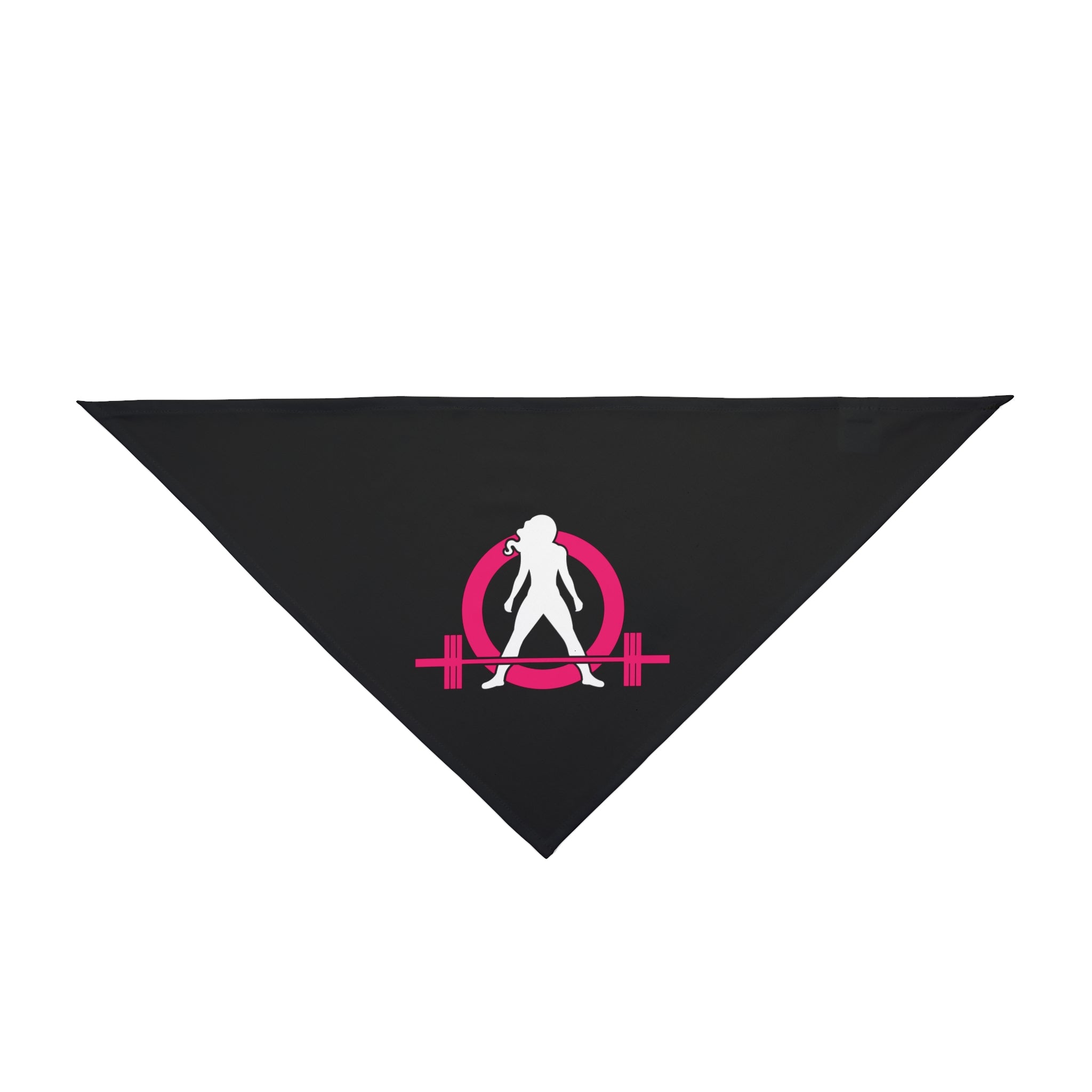 Pet Bandana - Black Classic Logo