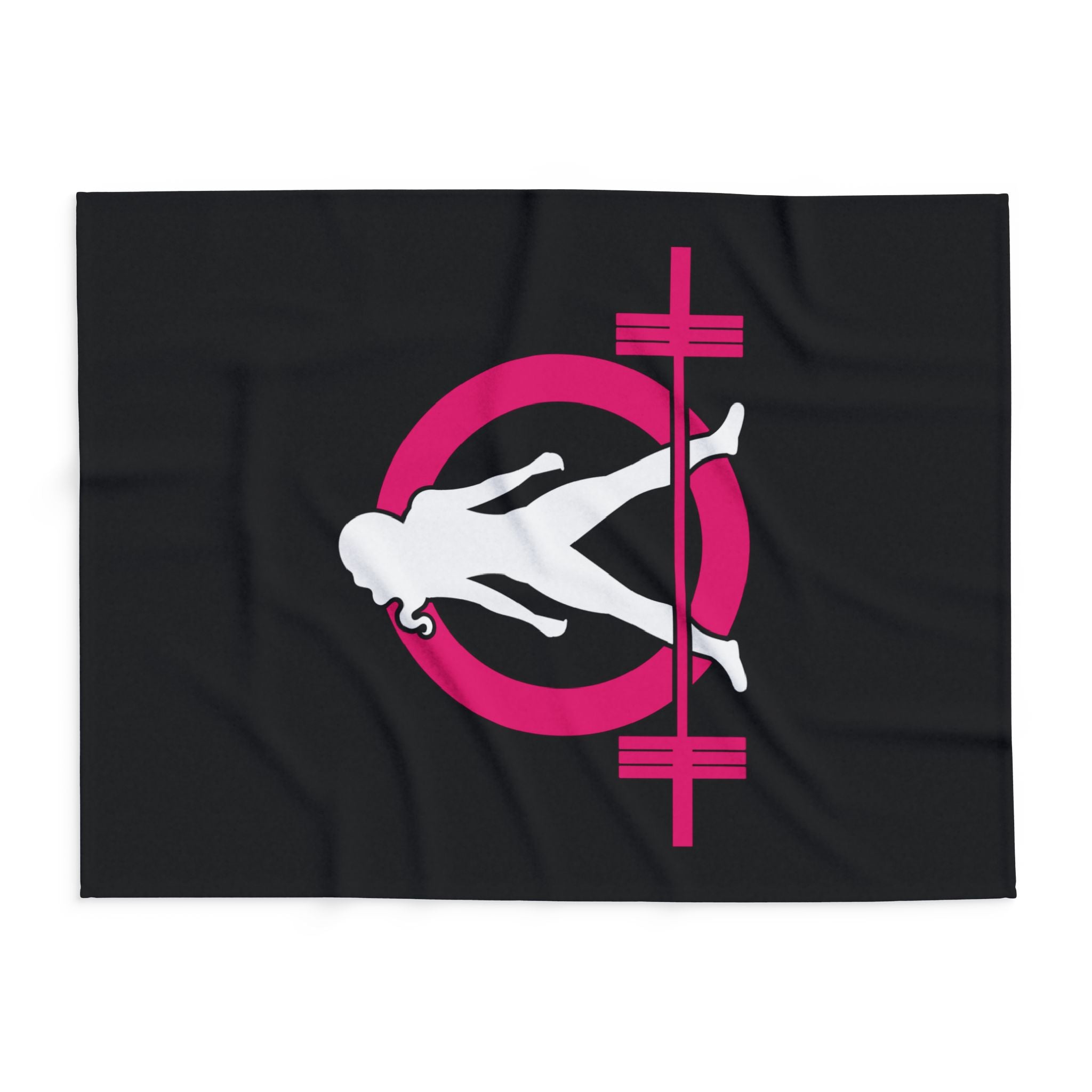 WWLW Arctic Fleece Blanket – Black Classic Logo 🖤