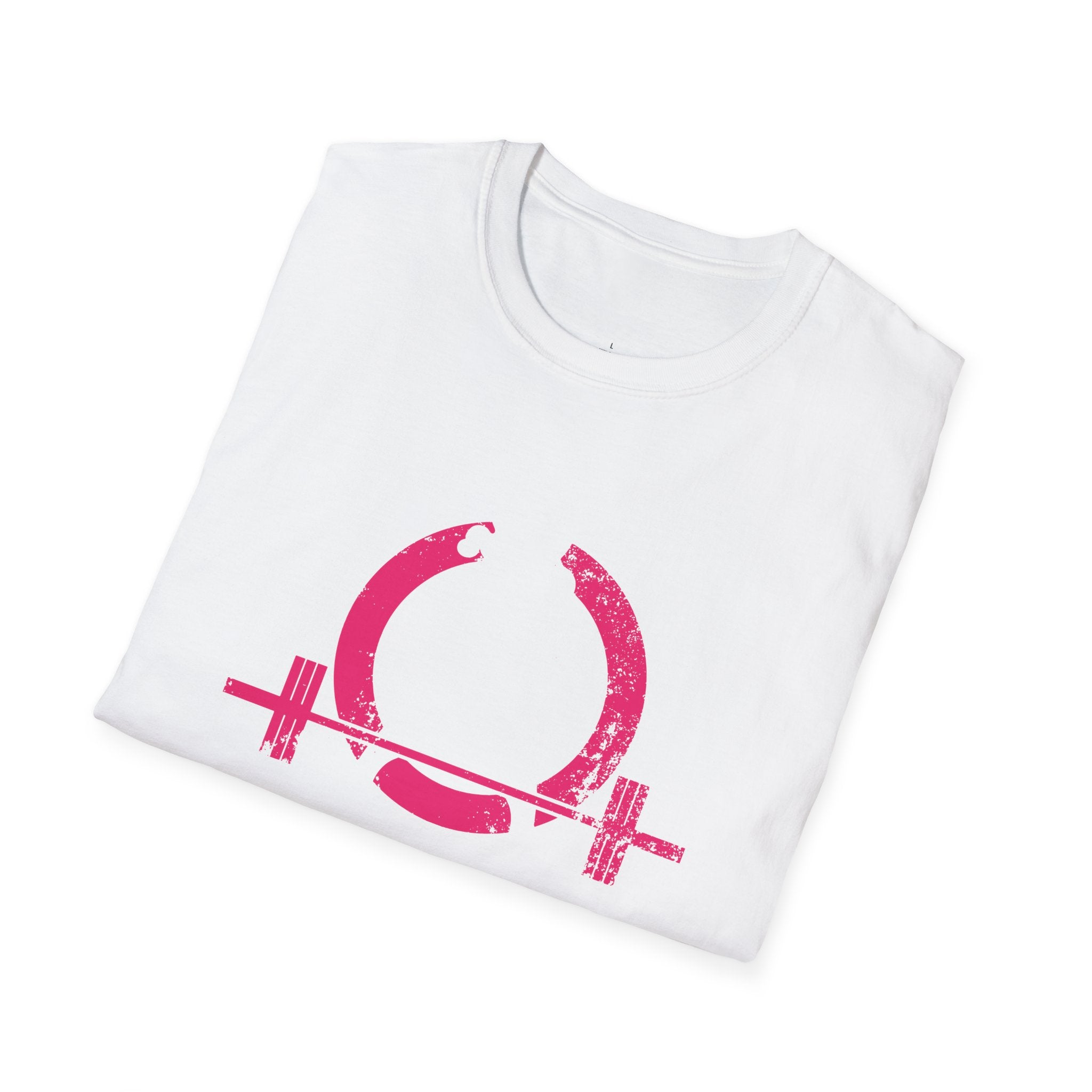 The Bar Is Loaded - Unisex Softstyle T-Shirt - Color Distressed Logo