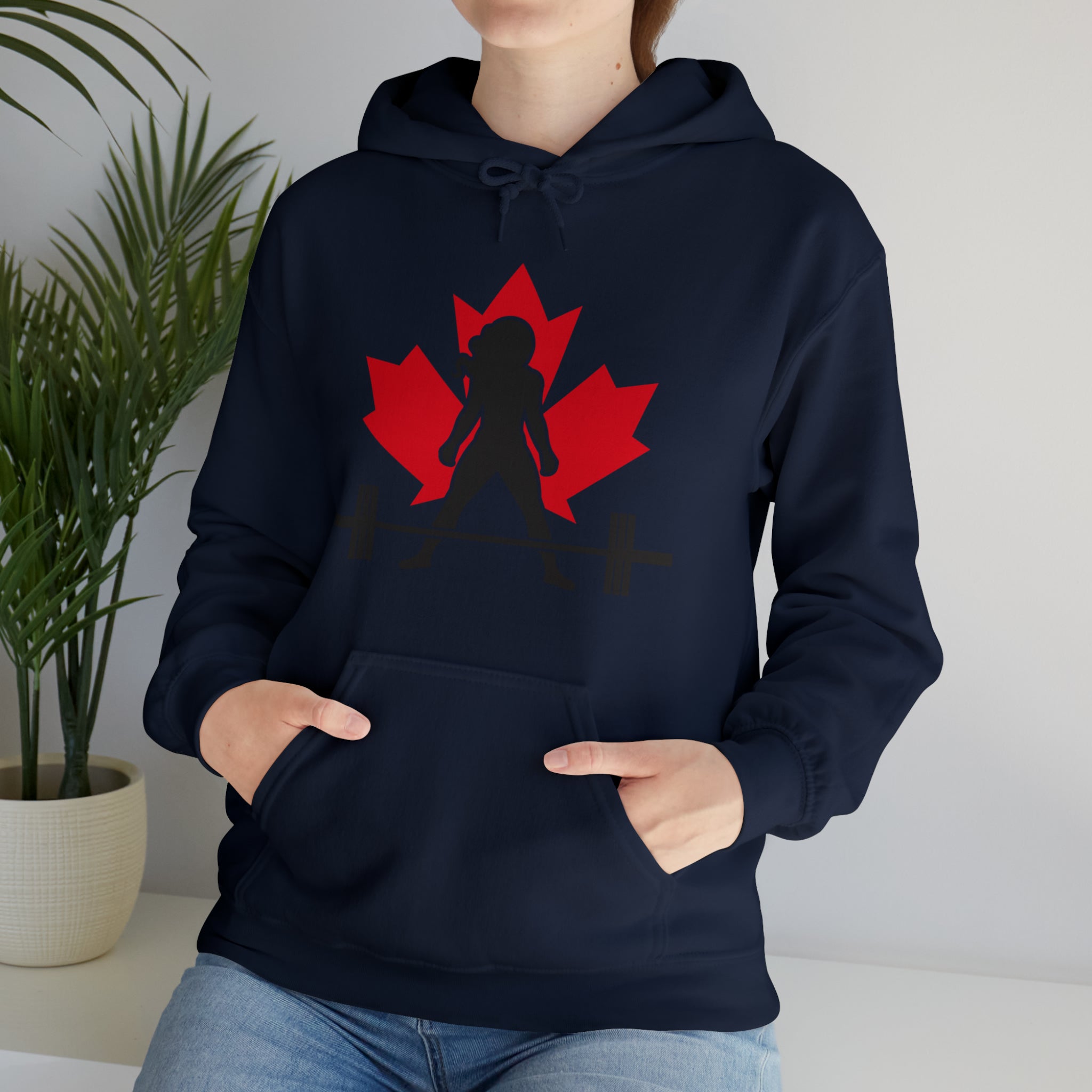 Canada Logo - Strong Is Beautiful - Unisex Heavy Blend Hooded Sweatshirt