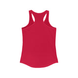 Classic Logo Racer Back Tank Top (BEST SELLER) - Women's Ideal Racerback Tank - Classic Light Logo - Plain Back