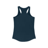 Classic Logo Racer Back Tank Top (BEST SELLER) - Women's Ideal Racerback Tank - Classic Light Logo - Plain Back