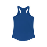 Classic Logo Racer Back Tank Top (BEST SELLER) - Women's Ideal Racerback Tank - Classic Light Logo - Plain Back