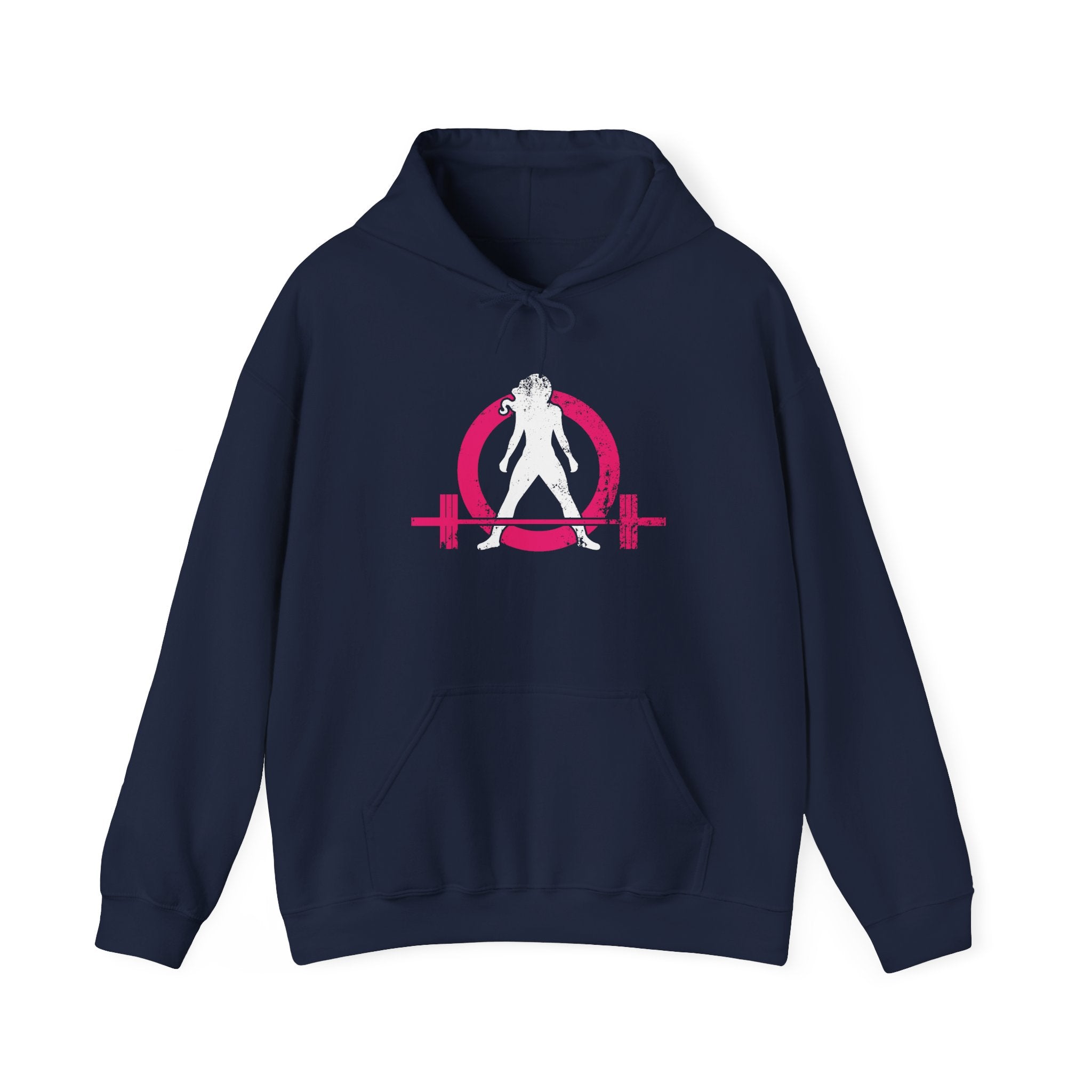 Strong Not Skinny – Unisex Heavy Blend™ Hooded Sweatshirt (Color Distressed Logo)