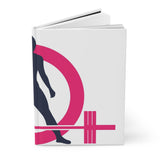 Hardcover Journal Matte - Half Classic Logo