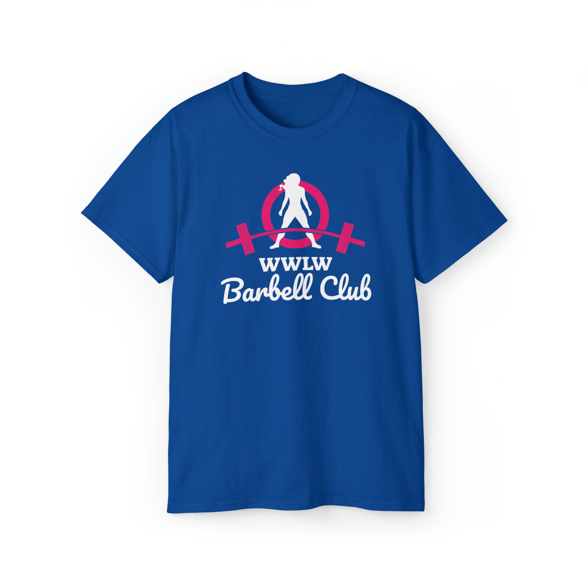 Barbell Club - Unisex Ultra Cotton Tee - Colored Logo Dark