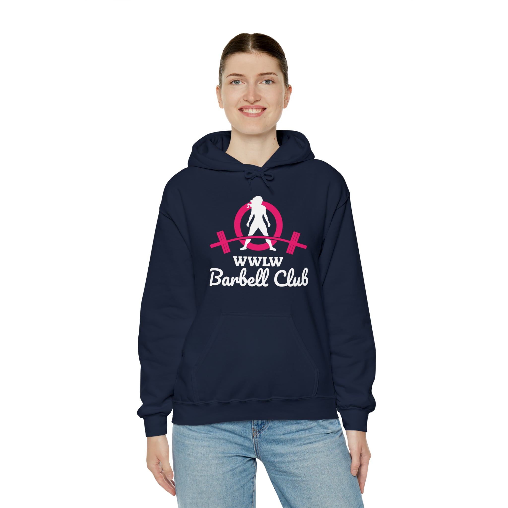 Barbell Club Classic Logo - Unisex Heavy Blend Hooded Sweatshirt