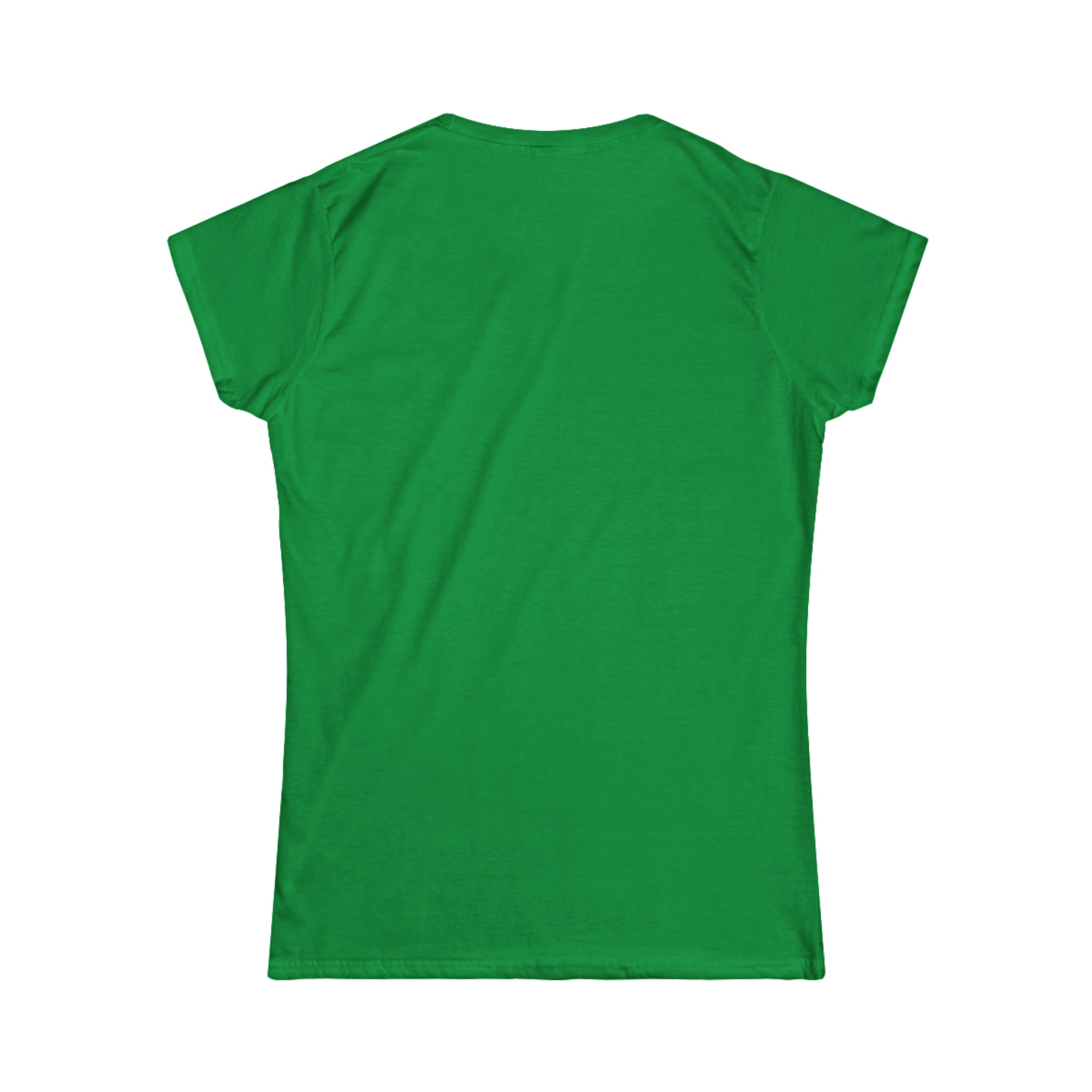She is STRONG - Women's Softstyle Tee - Front Print White