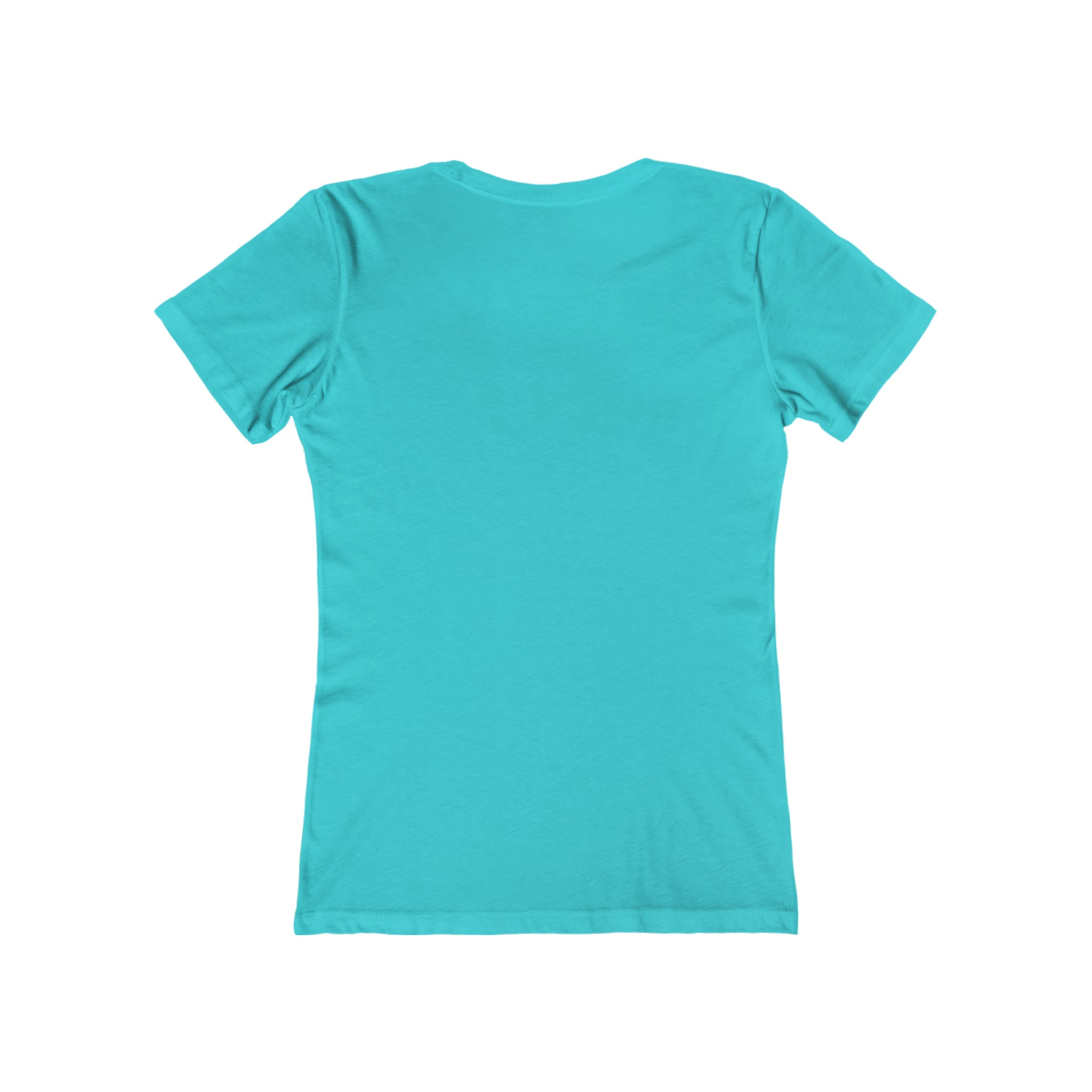 Women's The Boyfriend Tee - UK Light Logo - Plain Back