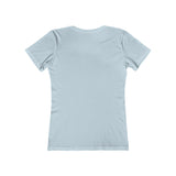 Women's The Boyfriend Tee - UK Light Logo - Plain Back