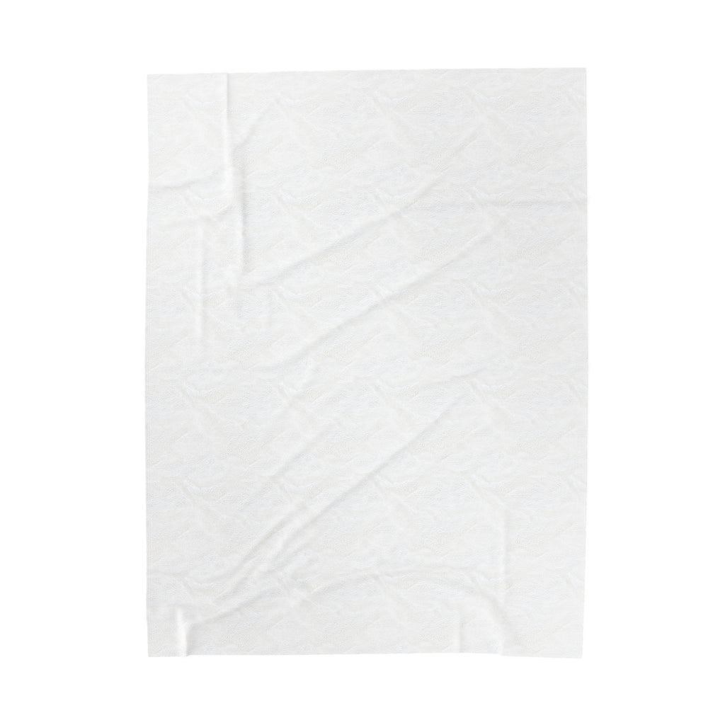 Velveteen Plush Blanket - Classic Dark Logo
