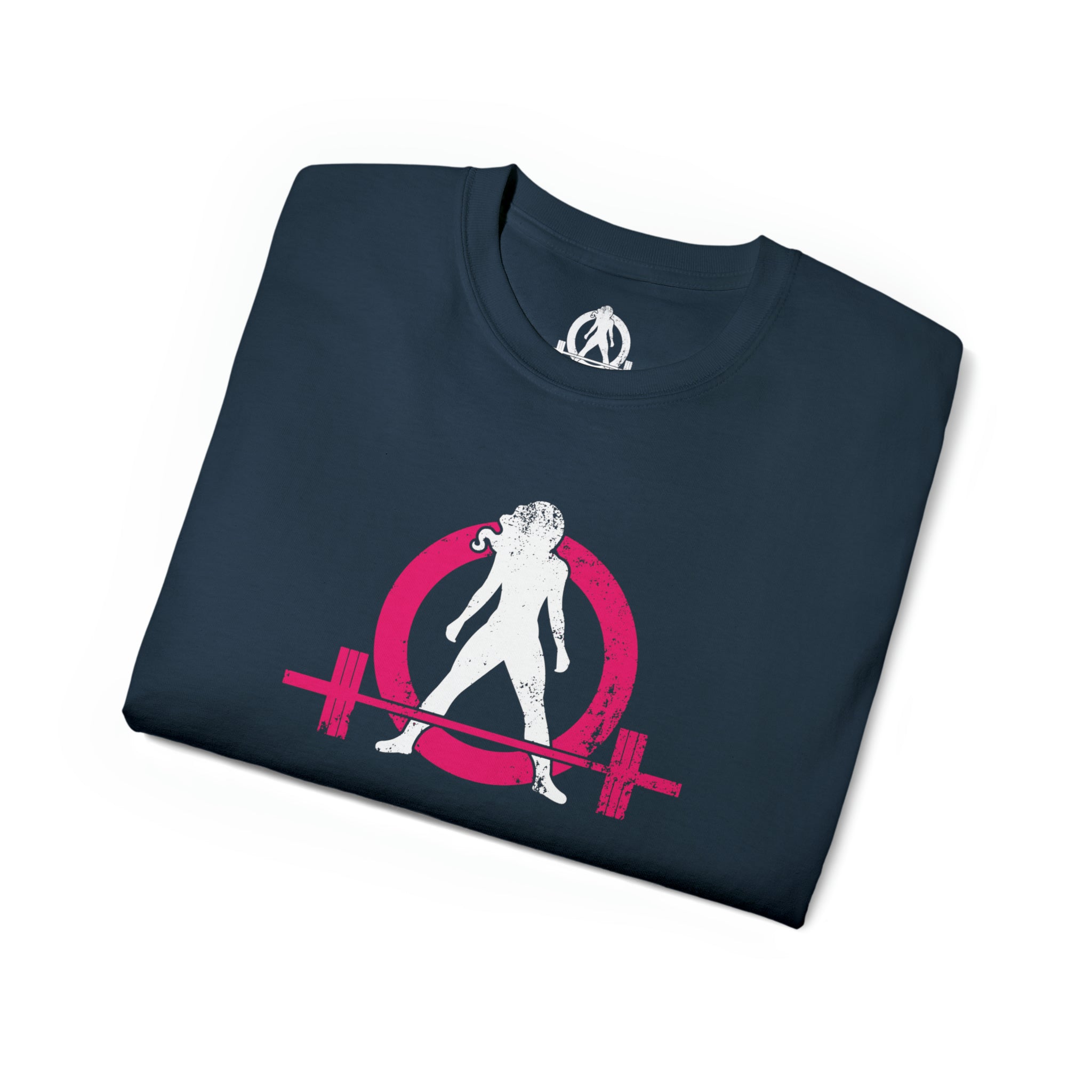 Strong Not Skinny - Unisex Ultra Cotton Tee - Color Distressed Logo