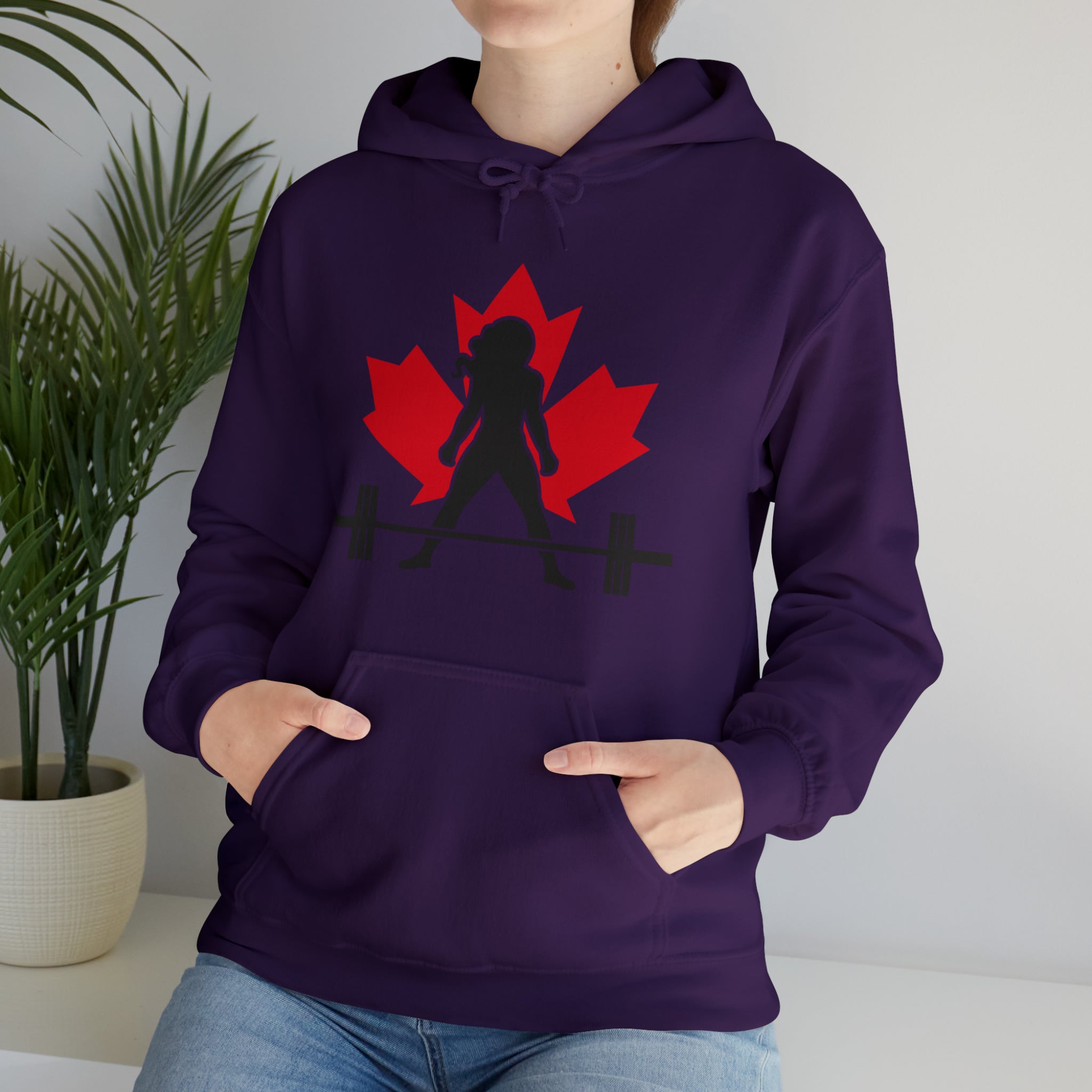 Canada Logo - Strong Is Beautiful - Unisex Heavy Blend Hooded Sweatshirt