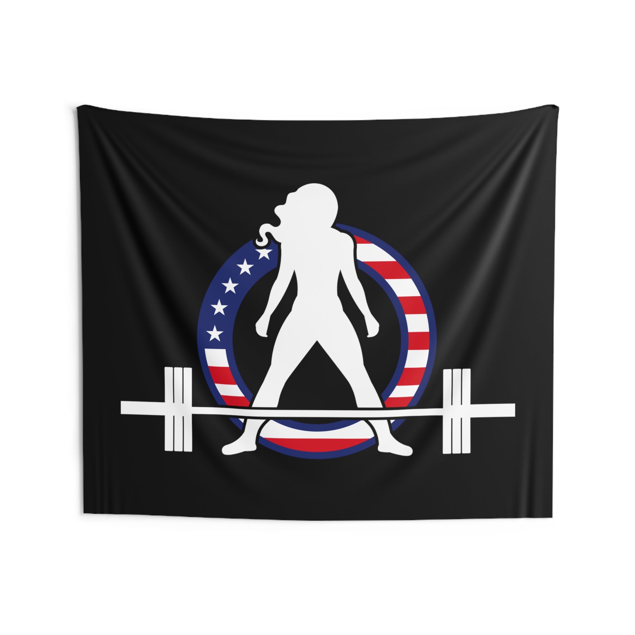 USA Logo - Indoor Wall Tapestries - USA Dark Logo