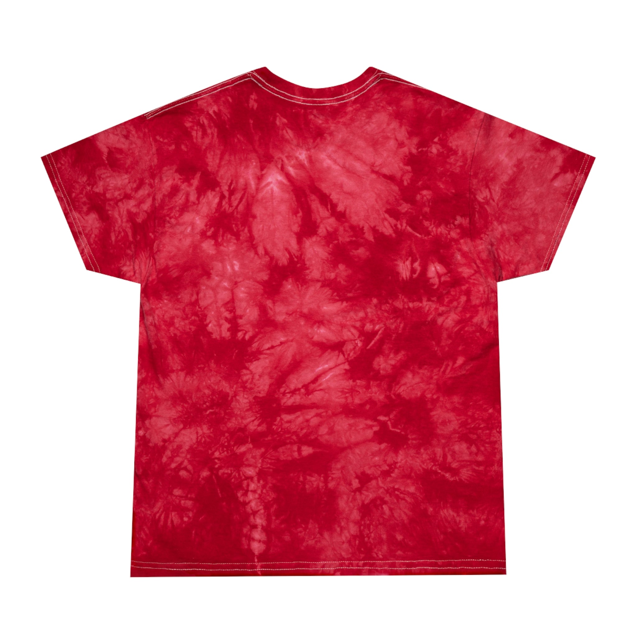 Tie-Dye Tee, Crystal - White Distressed Logo