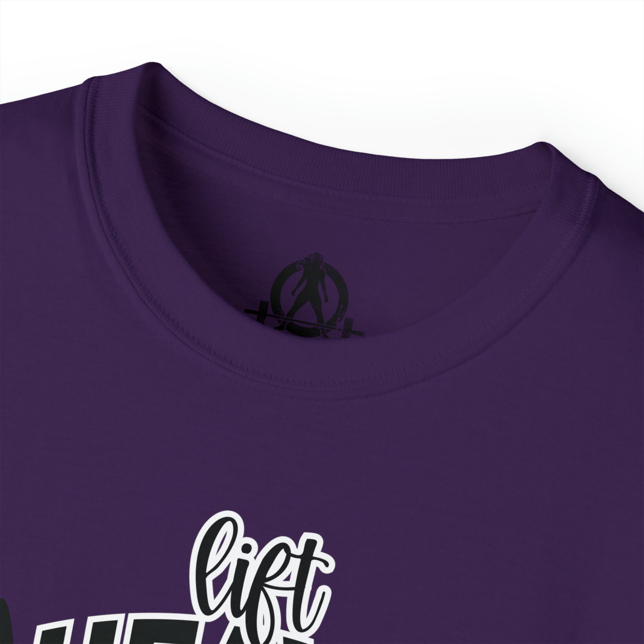 Lift Heavy Swing Fast - Unisex Ultra Cotton Tee - Black Logo