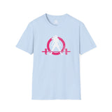 Unisex Softstyle T-Shirt - Color Distressed Logo - Plain Back