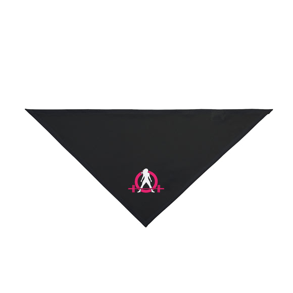 Pet Bandana - Black Classic Logo Small