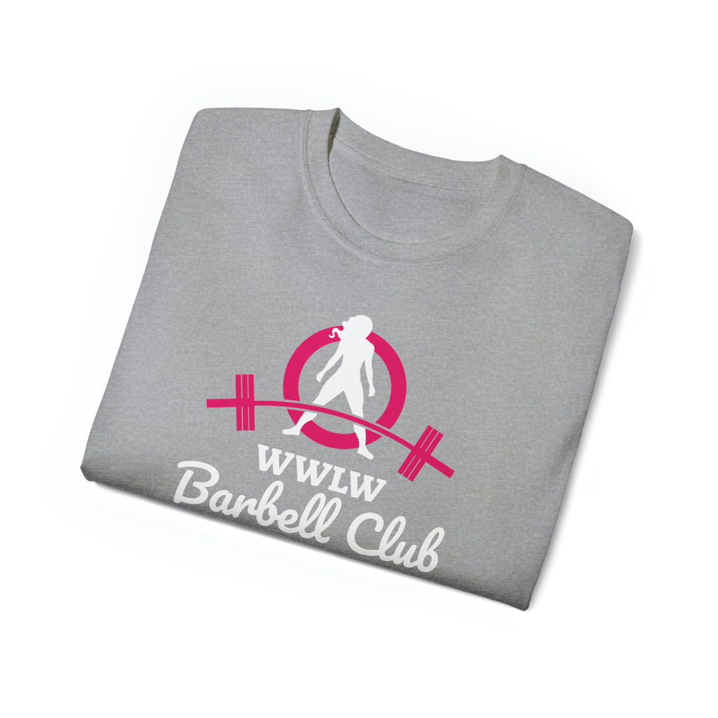 Barbell Club - Unisex Ultra Cotton Tee - Colored Logo Dark