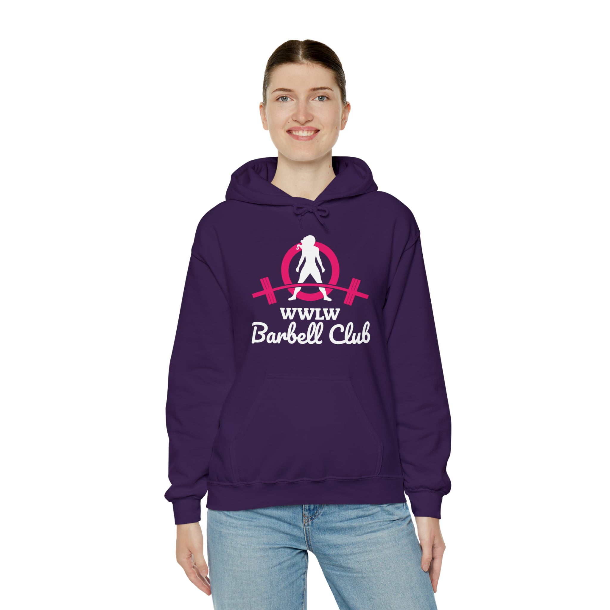 Barbell Club Classic Logo - Unisex Heavy Blend Hooded Sweatshirt