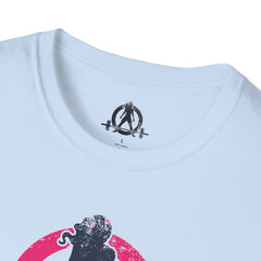 WWLW Distressed Logo Inverted - Unisex Softstyle T-Shirt - Plain Back (BEST SELLER)